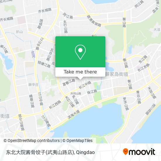 东北大院酱骨饺子(武夷山路店) map