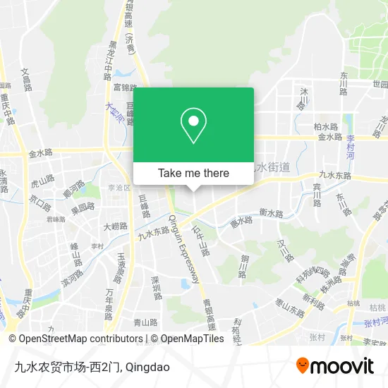 九水农贸市场-西2门 map