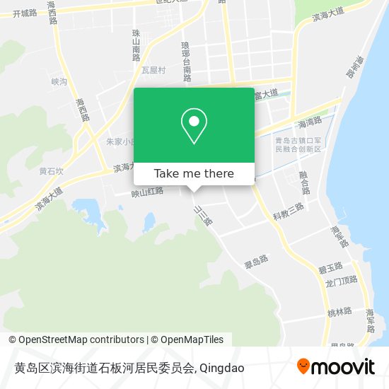 黄岛区滨海街道石板河居民委员会 map