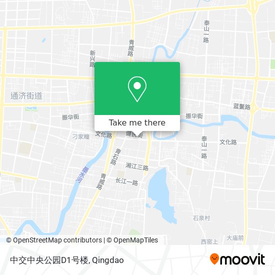 中交中央公园D1号楼 map
