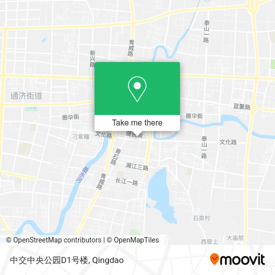 中交中央公园D1号楼 map