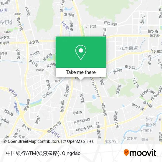 中国银行ATM(银液泉路) map