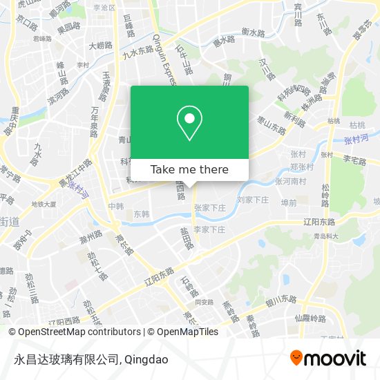 永昌达玻璃有限公司 map