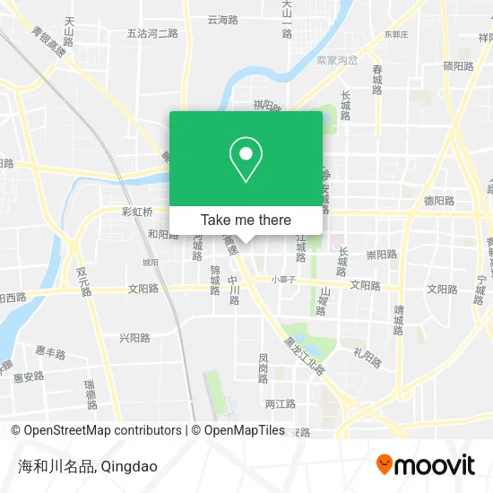 海和川名品 map
