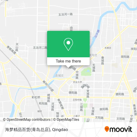 海梦精品百货(青岛总店) map