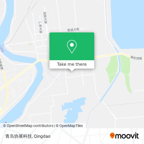 青岛协展科技 map