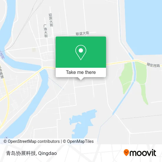 青岛协展科技 map