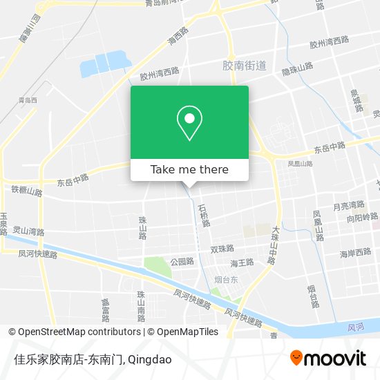 佳乐家胶南店-东南门 map