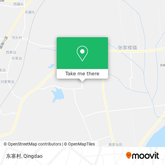 东寨村 map