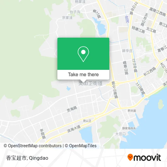 香宝超市 map