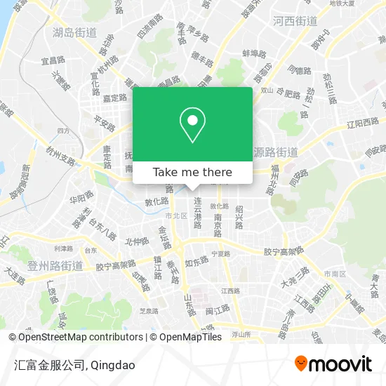 汇富金服公司 map