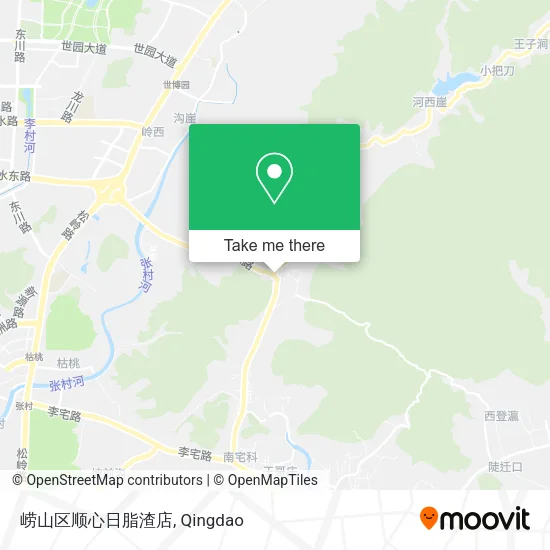 崂山区顺心日脂渣店 map