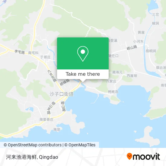 河来渔港海鲜 map