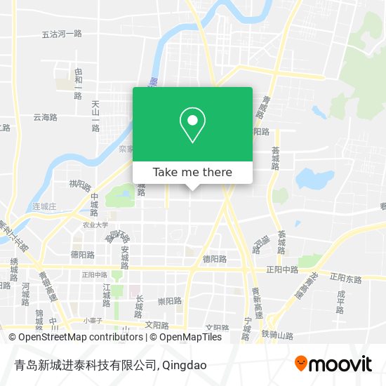 青岛新城进泰科技有限公司 map
