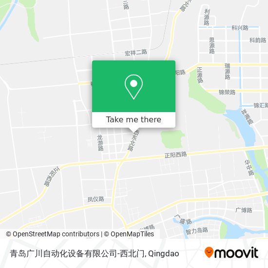 青岛广川自动化设备有限公司-西北门 map
