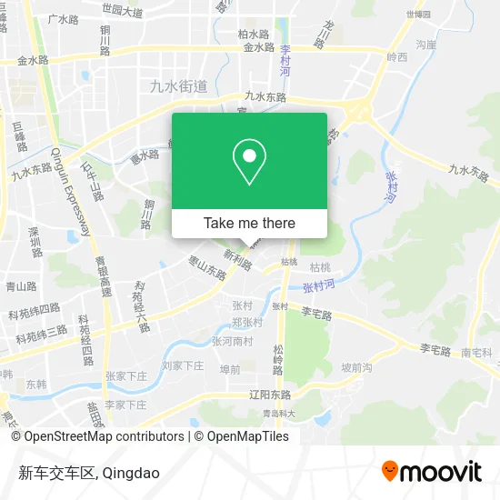 新车交车区 map