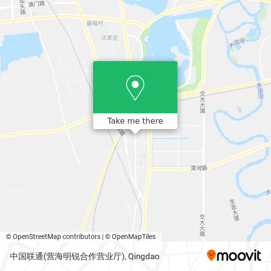 中国联通(营海明锐合作营业厅) map