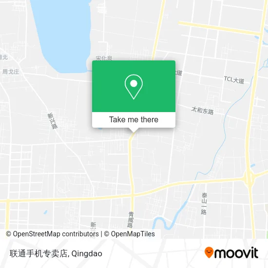 联通手机专卖店 map