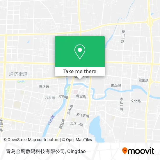 青岛金鹰数码科技有限公司 map