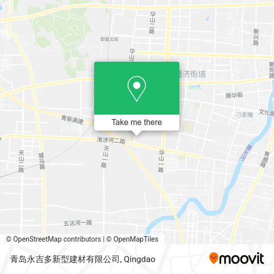 青岛永吉多新型建材有限公司 map