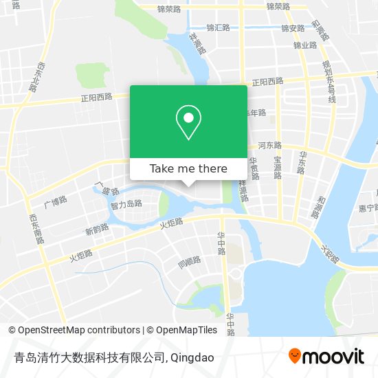 青岛清竹大数据科技有限公司 map