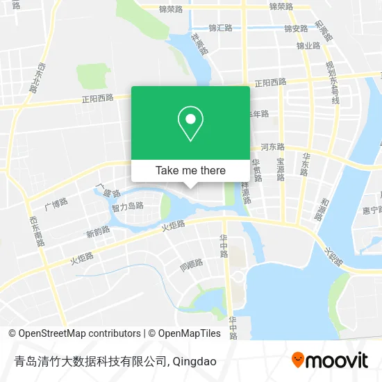 青岛清竹大数据科技有限公司 map