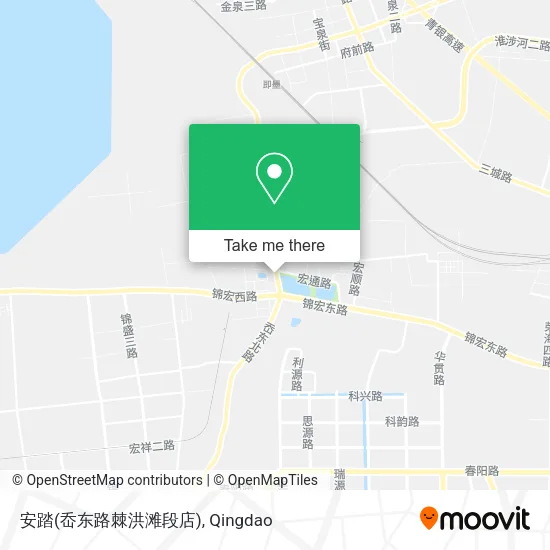 安踏(岙东路棘洪滩段店) map