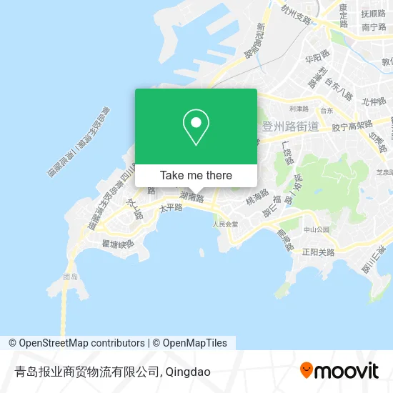 青岛报业商贸物流有限公司 map