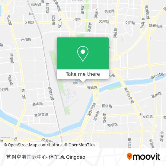 首创空港国际中心-停车场 map