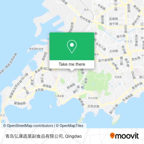 青岛弘康蔬菜副食品有限公司 map