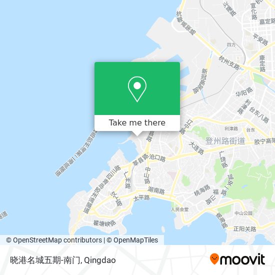 晓港名城五期-南门 map