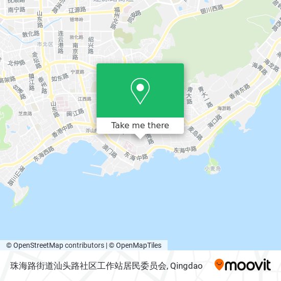珠海路街道汕头路社区工作站居民委员会 map