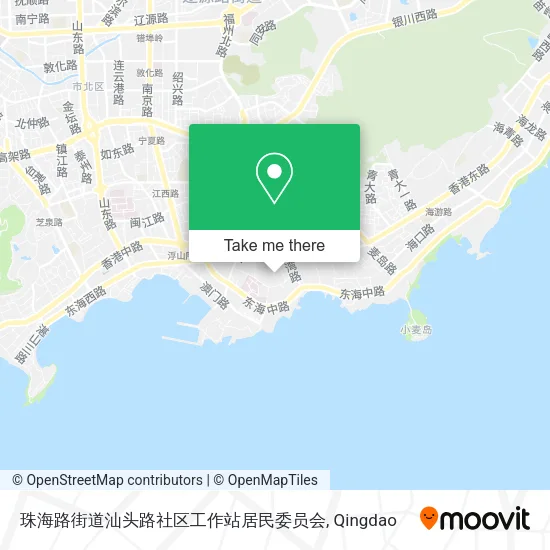珠海路街道汕头路社区工作站居民委员会 map