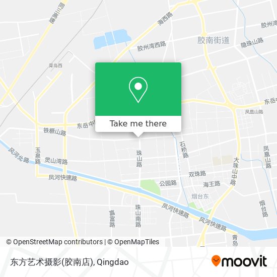 东方艺术摄影(胶南店) map