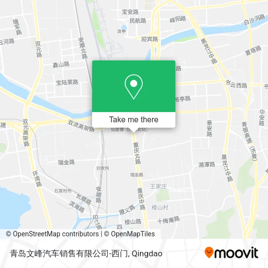 青岛文峰汽车销售有限公司-西门 map