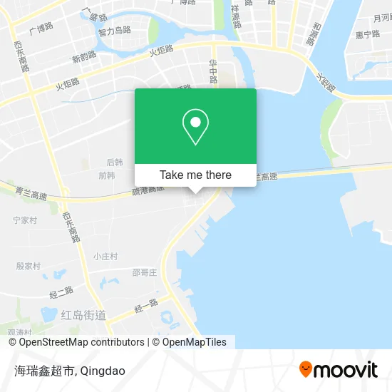 海瑞鑫超市 map