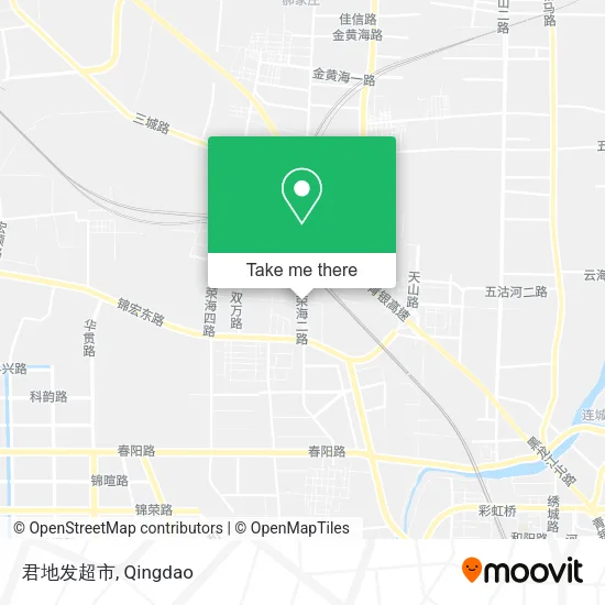 君地发超市 map