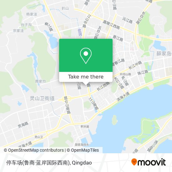 停车场(鲁商·蓝岸国际西南) map