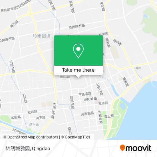 锦绣城雅园 map