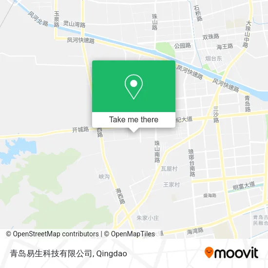 青岛易生科技有限公司 map