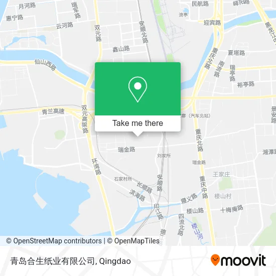 青岛合生纸业有限公司 map