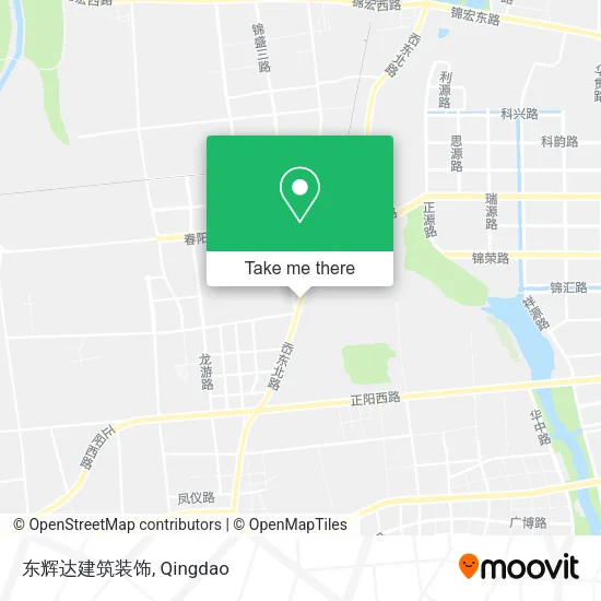 东辉达建筑装饰 map