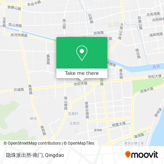 隐珠派出所-南门 map
