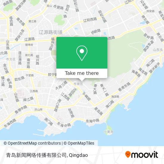 青岛新闻网络传播有限公司 map