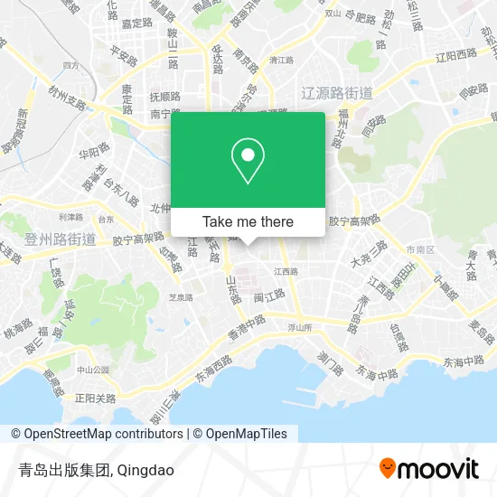 青岛出版集团 map