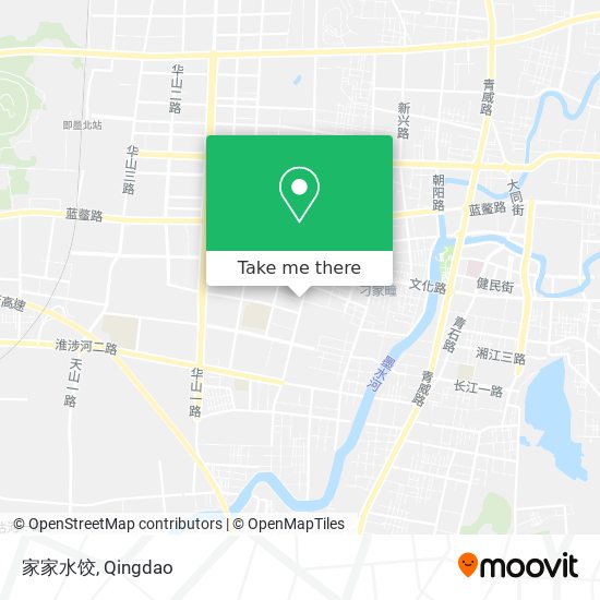 家家水饺 map