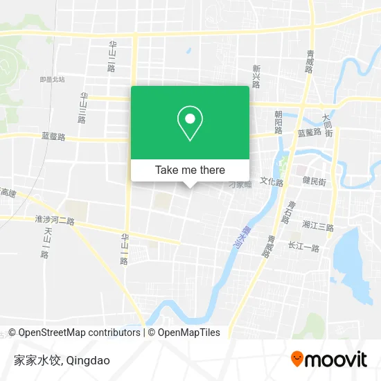 家家水饺 map