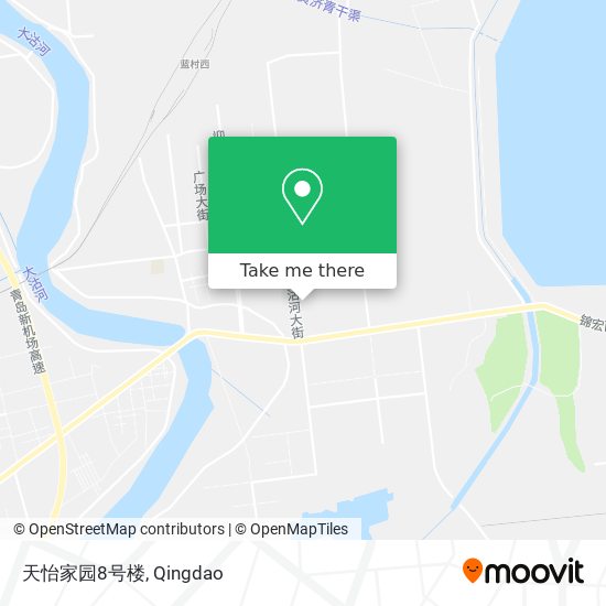 天怡家园8号楼 map