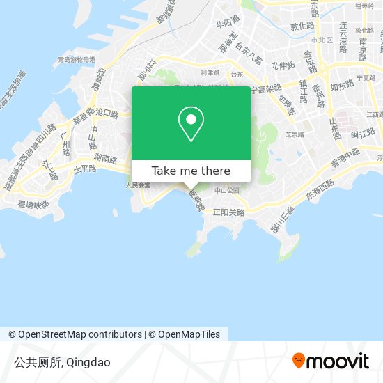 公共厕所 map