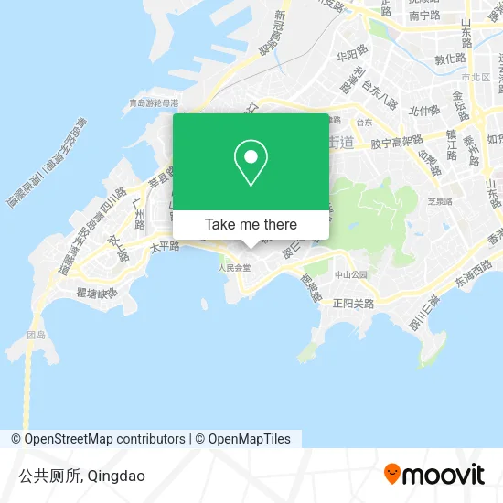 公共厕所 map